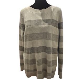 Market and Spruce Boatneck Striped Sweater